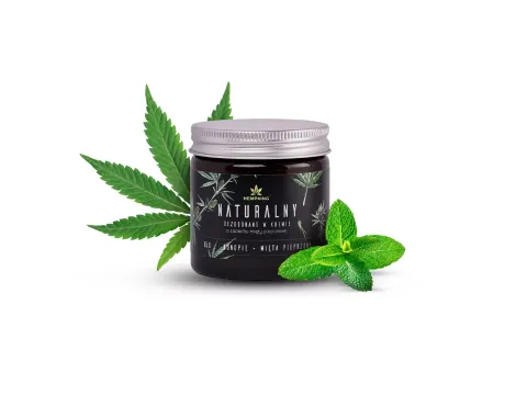 Naturalny dezodorant konopny z CBD i miętą pieprzową 65g HempKing