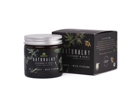 Naturalny dezodorant konopny z CBD i miętą pieprzową 65g HempKing - 2