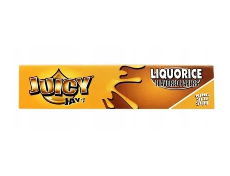 Bletki Juicy Jay's King Size Slim Liquorice