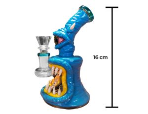 Bongo szklane Blue Alien/Monster 16cm - image 2