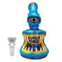 Bongo szklane Blue Alien/Monster 16cm - 2