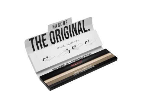 Narcos Brown Edition King Size Slim z filtrami