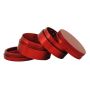 Młynek Grinder RAW HAMMER CRAFT RED 55mm 4części - 2