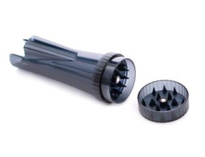 Plastikowy pojemnik na clippera z młynkiem - 2w1