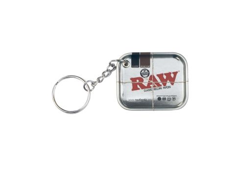 RAW - brelok do kluczy w formie mini tacki