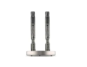 Stalowy stojak z dwoma magnesami do Dynavap