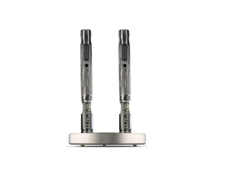 Stalowy stojak z dwoma magnesami do Dynavap