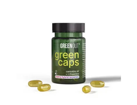 Kapsułki konopne Green Out® Green Caps + Terpeny