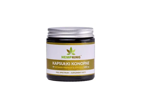 Kapsułki CBD (1000mg) + CBDA, CBC, CBGA, CBG, CBDV, CBN – 50 sztuk