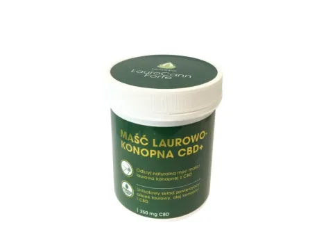 LauroCann Forte maść konopna 20% 250ml 250mg CBD