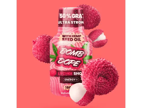 BombDope Lychee Energy 150m - 3