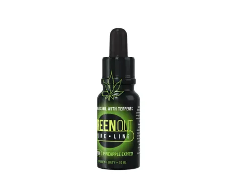 Olejek konopny Green Out® Pure mini, Pineapple Express 10ml