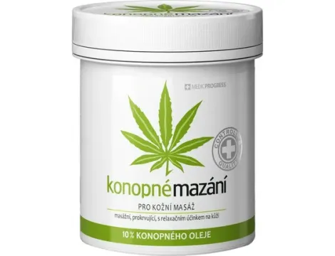 Maść konopna Medicprogress z 10% bio oleju konopnego 250 ml