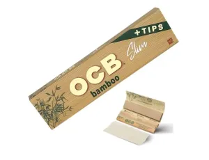 Bletki OCB Slim Bamboo King Size z filtrami