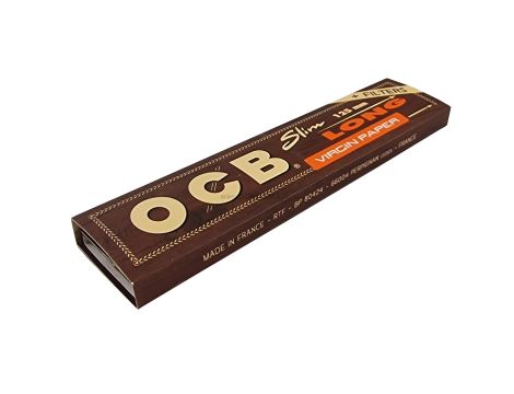 Bletki OCB Virgin Brown Slim Long z filtrami