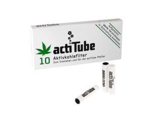 ActiTube filtry z węglem aktywnym Slim 8mm 10 szt.