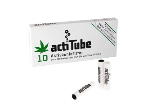 ActiTube filtry z węglem aktywnym Slim 8mm 10 szt.
