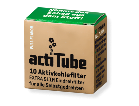 ActiTube Full Flavour – filtry węglowe 6mm 10szt