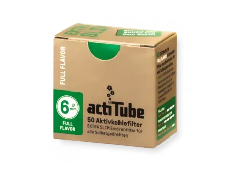 ActiTube Full Flavour – filtry węglowe 6mm 50szt