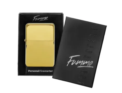 Benzynowa zapalniczka Fummo Gold – Gift Box