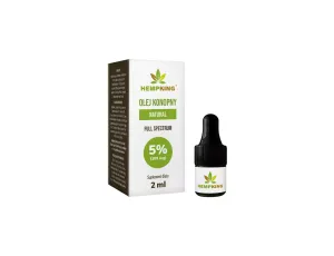 Próbka Olej CBD 5% Full Spectrum 2ml