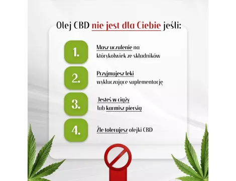 Olej konopny CBD 8% Canna Harmony 5% CBD + 2% CBDA + 1% CBG Natural 800mg 10ml - 6