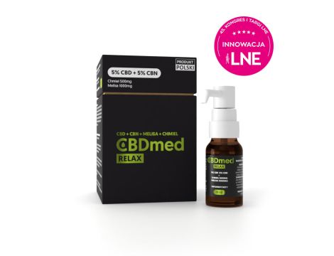 CBDmed RELAX 10% + Chmiel & Melisa