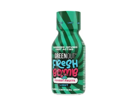 Green Out Fresh Bomb Forest Fruits – Strong 100ml 500mg